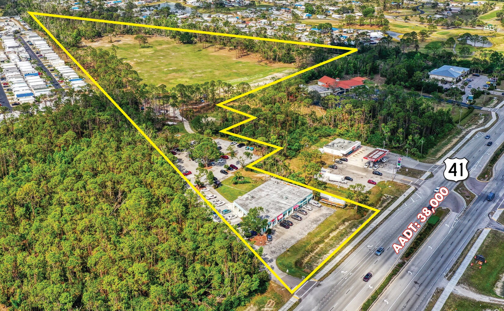 19001 N Tamiami Trl, North Fort Myers, FL à vendre Aérien– Image 1 sur 11
