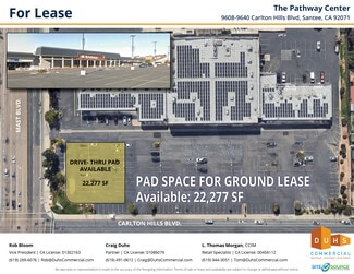 Plus de détails pour 9608 Carlton Hills Blvd, Santee, CA - Terrain à louer