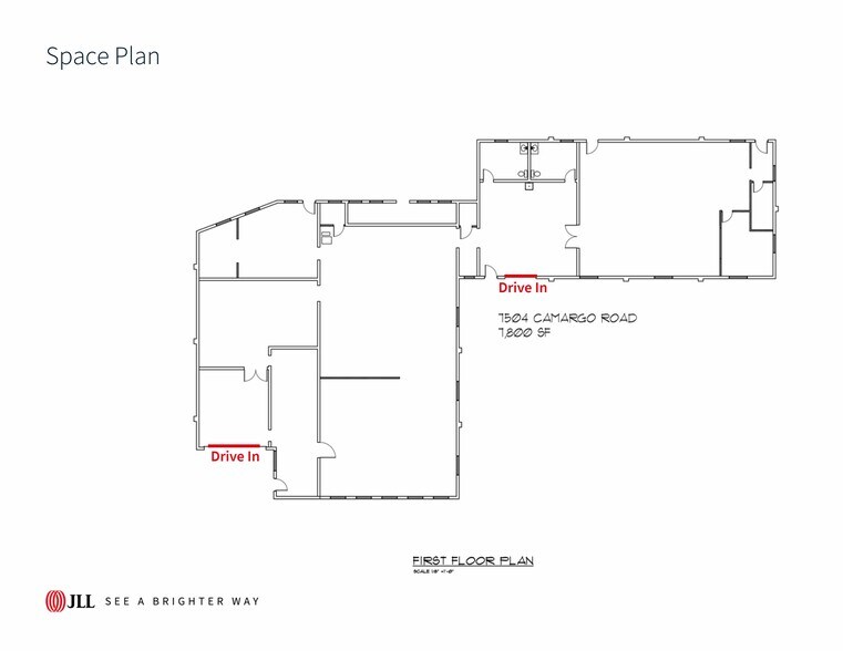 7504 Camargo Rd, Cincinnati, OH à louer - Plan d’étage – Image 2 sur 2