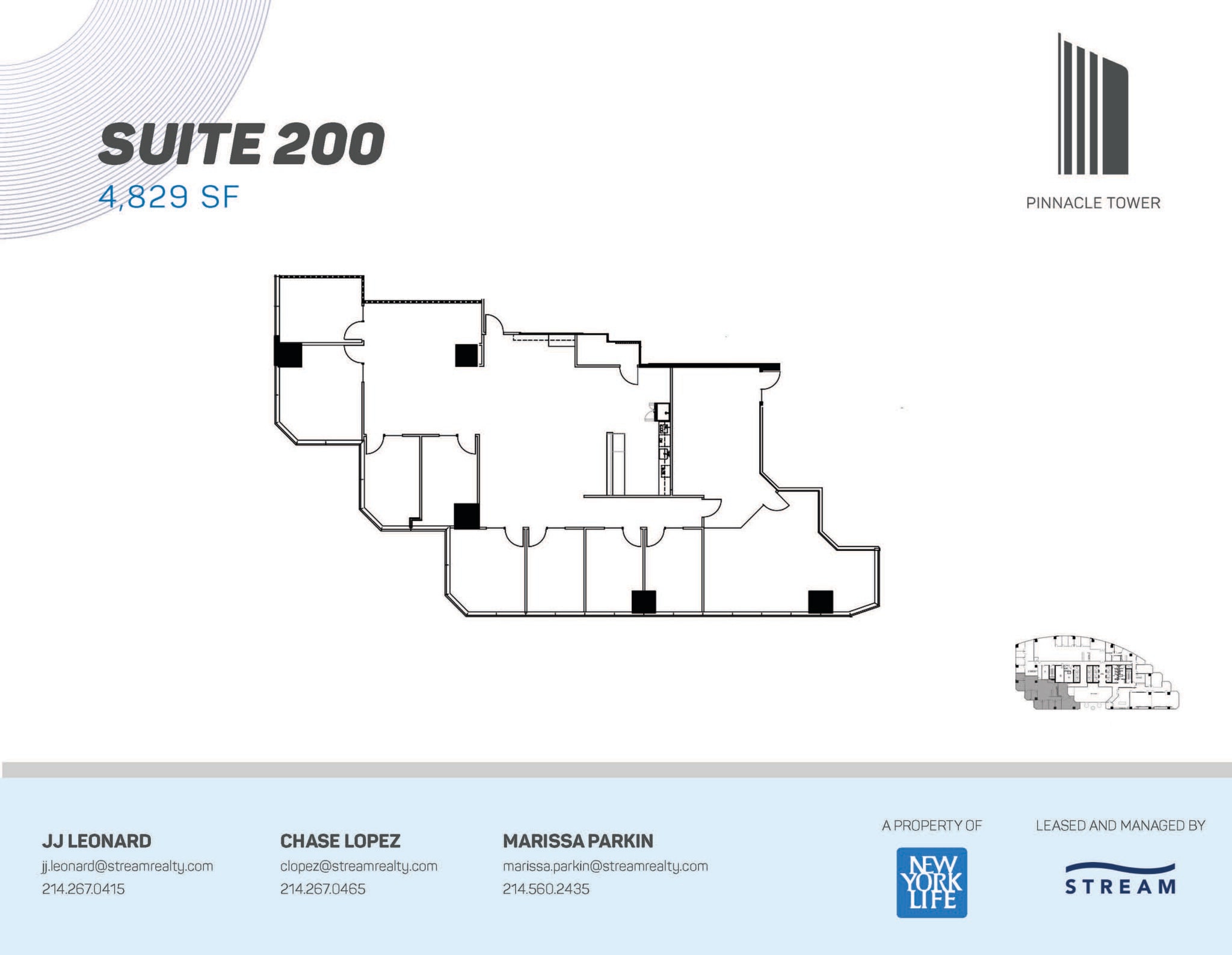 5005 Lyndon B Johnson Fwy, Dallas, TX à louer Plan d’étage– Image 1 sur 1