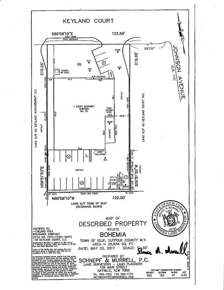50 Keyland Ct, Bohemia, NY à vendre - Plan de site – Image 3 sur 5