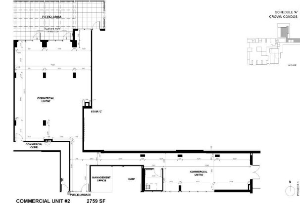 223 Princess St, Kingston, ON K7L 1B3 - Lot 2B -  - Plan d’étage - Image 1 of 1