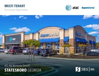 Plus de détails pour 412-416 Northside Dr E, Statesboro, GA - Local commercial à vendre