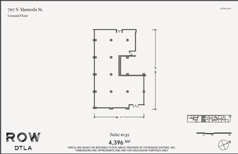 777 S Alameda St, Los Angeles, CA à louer Plan d’étage– Image 1 sur 1