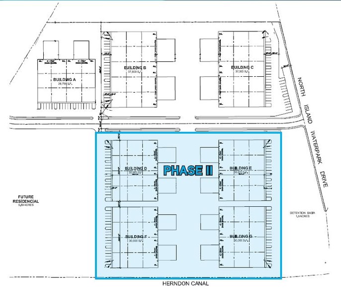 N Island Waterpark Dr, Fresno, CA à louer - Plan de site – Image 3 sur 4