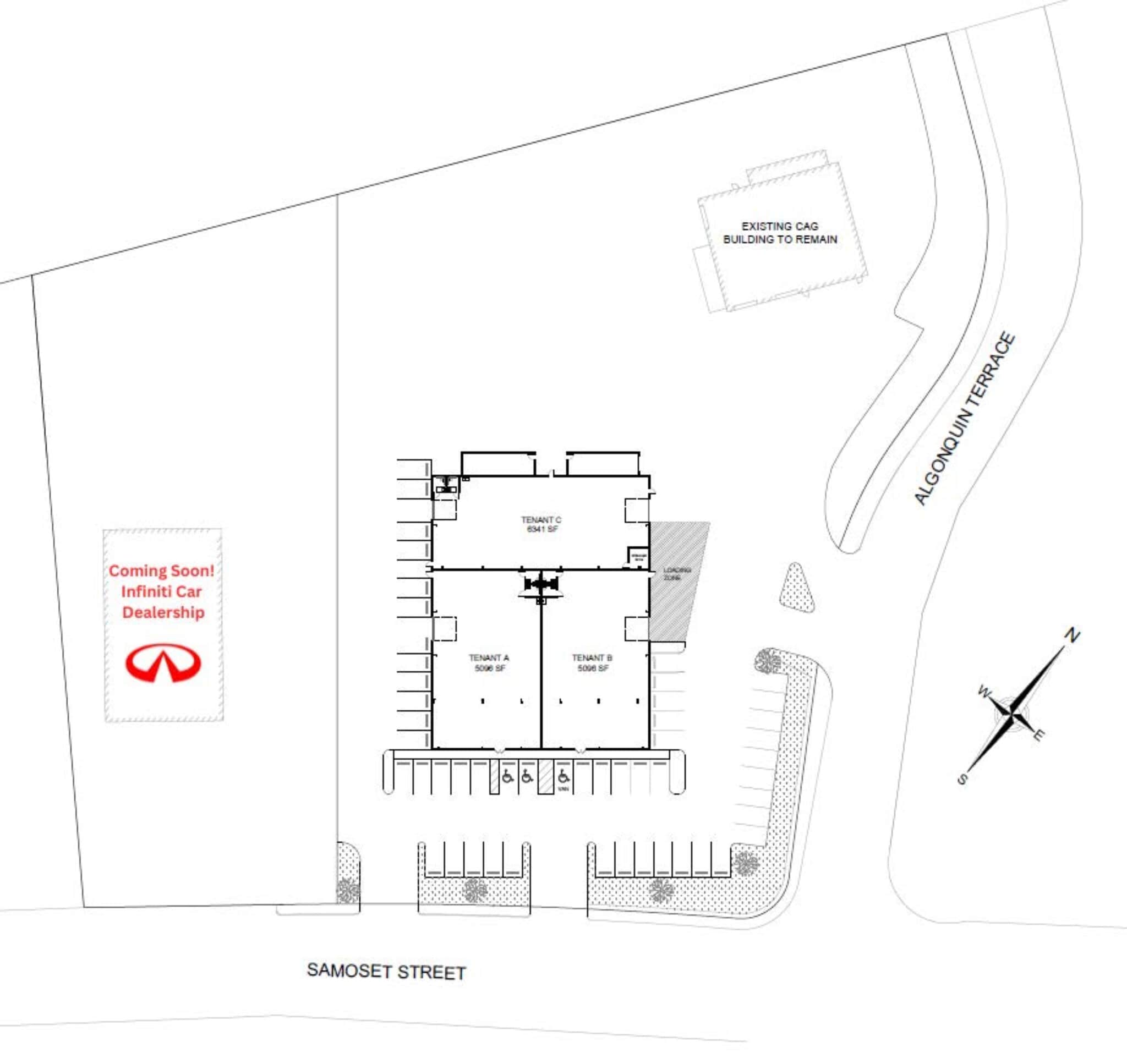 147 Samoset St, Plymouth, MA à louer Plan de site– Image 1 sur 1