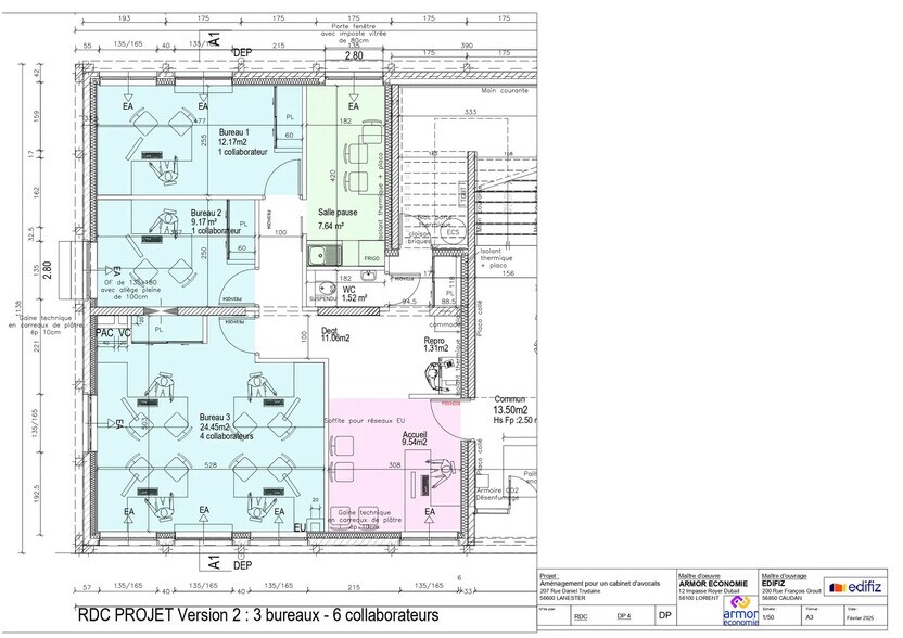 207 Rue Daniel-Charles Trudaine, Lanester à vendre - Plan d’étage – Image 2 sur 9