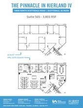 14850 N Scottsdale Rd, Scottsdale, AZ à louer Plan d’étage– Image 1 sur 1