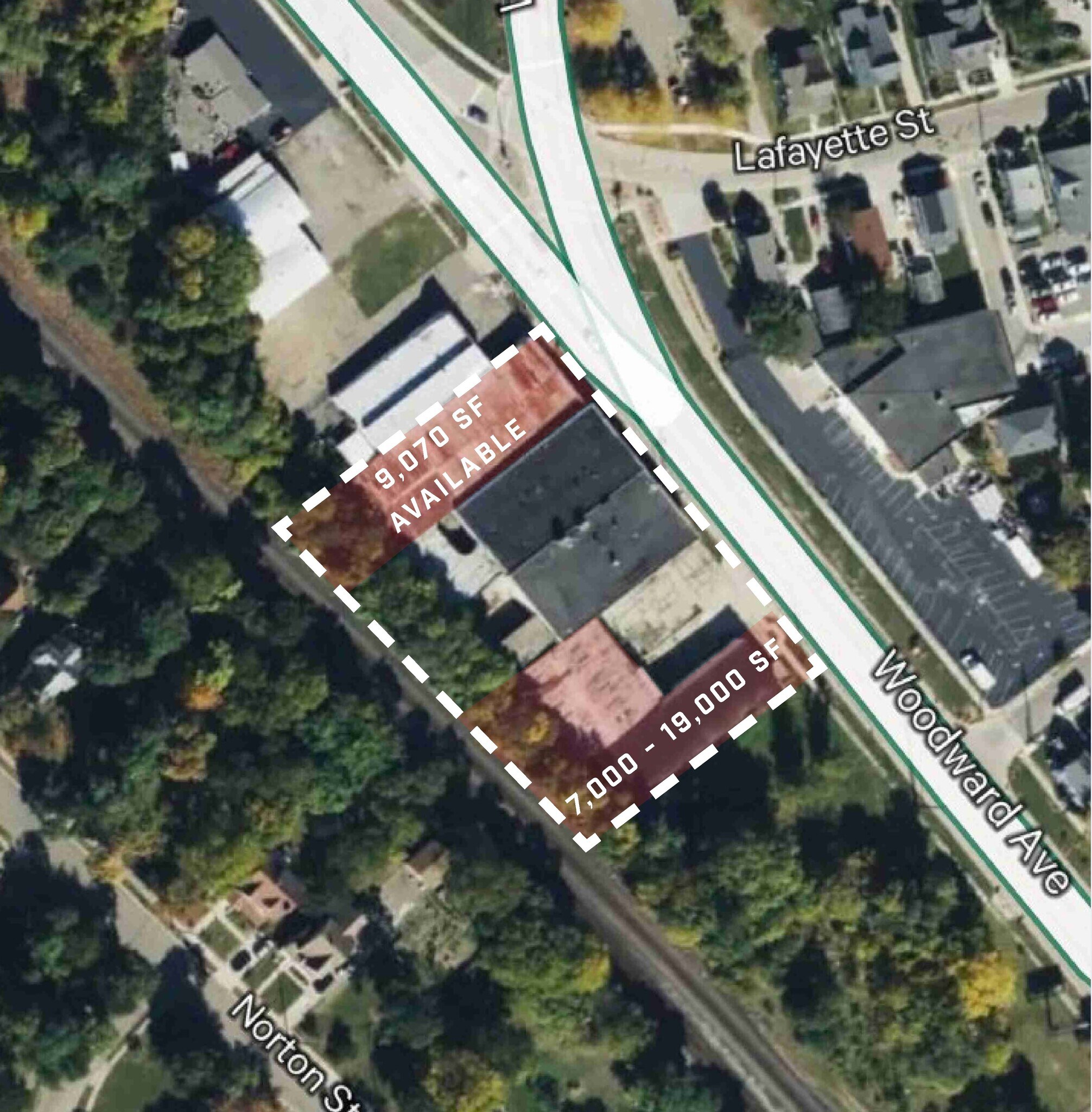 49700-49730 Woodward ave, Pontiac, MI à louer Photo principale– Image 1 sur 4