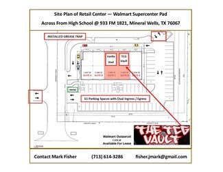 Plus de détails pour 933 N FM 1821 Rd, Mineral Wells, TX - Local commercial à louer