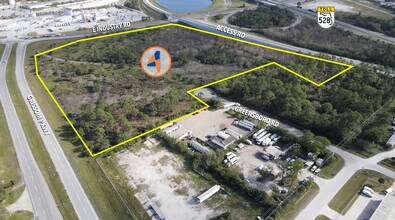 Grissom Pky & Industry Rd, Cocoa, FL - VUE AÉRIENNE vue de carte - Image1