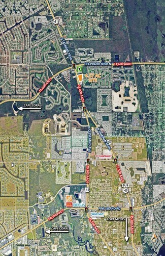 Plus de détails pour 17750 N Tamiami Trl, North Fort Myers, FL - Terrain à vendre