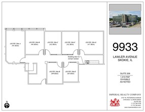 9933 Lawler Ave, Skokie, IL à louer Plan de site– Image 1 sur 1