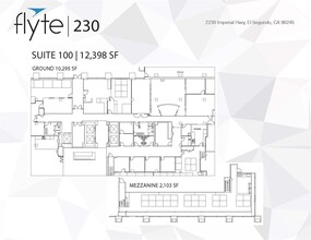 2200 E Imperial Hwy, El Segundo, CA à louer Plan d’étage– Image 1 sur 1