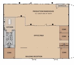844 E Charleston Rd, Palo Alto, CA à louer Plan d’étage– Image 1 sur 4