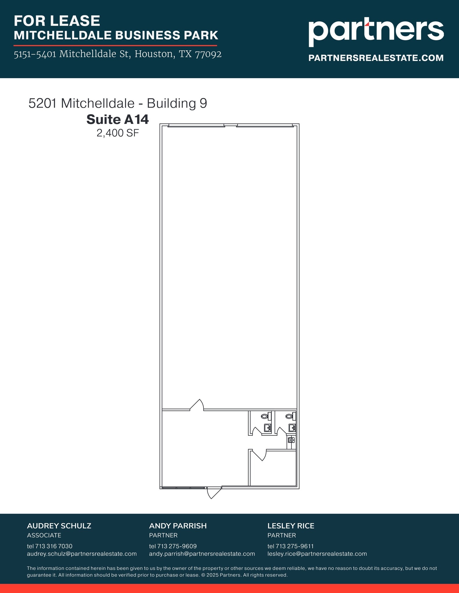 5151 Mitchelldale St, Houston, TX à louer Plan de site– Image 1 sur 1