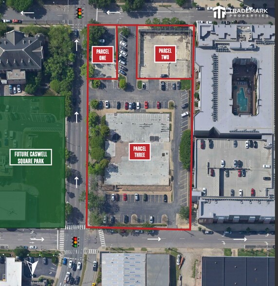 Two Acre Development Opportunity portefeuille de 3 biens à vendre sur LoopNet.fr - Aérien – Image 3 sur 3