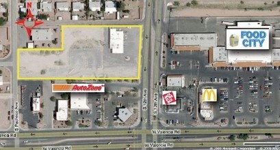 6416 S 12th Ave, Tucson, AZ - Vue aérienne vue de carte - Image1