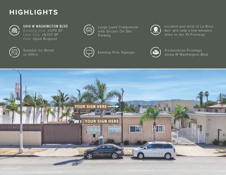 5010 W Washington Blvd, Los Angeles, CA à louer - Photo de l’immeuble – Image 3 sur 12
