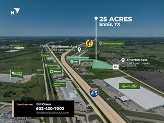 Plus de détails pour IH 45 & FM 85, Ennis, TX - Terrain à vendre