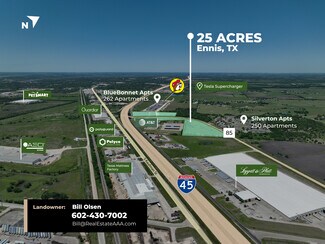 Plus de détails pour IH 45 & FM 85, Ennis, TX - Terrain à vendre