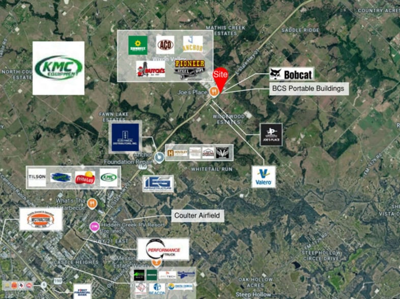 Highway 21, Wixon Valley, TX à vendre - Aérien – Image 2 sur 2