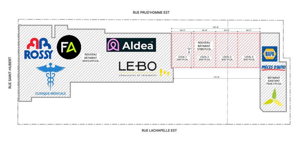 91-105 St Lachapelle E, Saint-remi, QC à louer - Plan d’étage – Image 3 sur 3