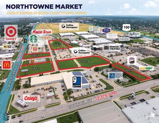 Plus de détails pour Skylee Dr NE, Cedar Rapids, IA - Terrain à louer