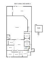 8411-8421 Canoga Ave, Canoga Park, CA à louer Plan de site– Image 1 sur 4