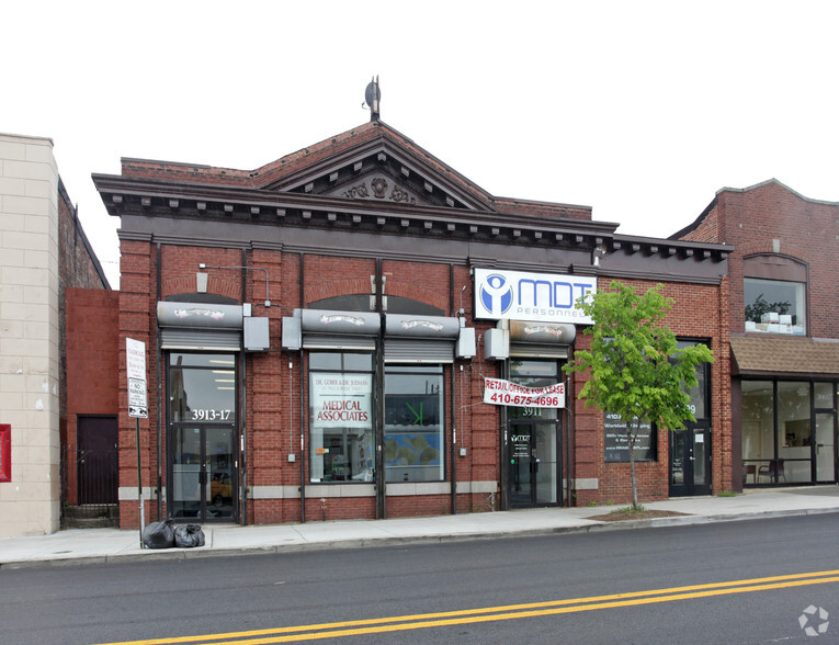 3909-3917 Eastern Ave, Baltimore, MD à louer - Photo de l’immeuble – Image 2 sur 2