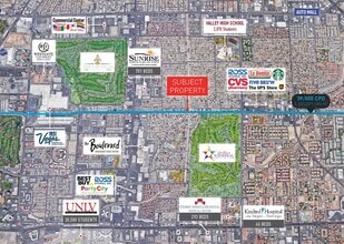 1750 E Desert Inn Rd, Las Vegas, NV - VUE AÉRIENNE  vue de carte - Image1