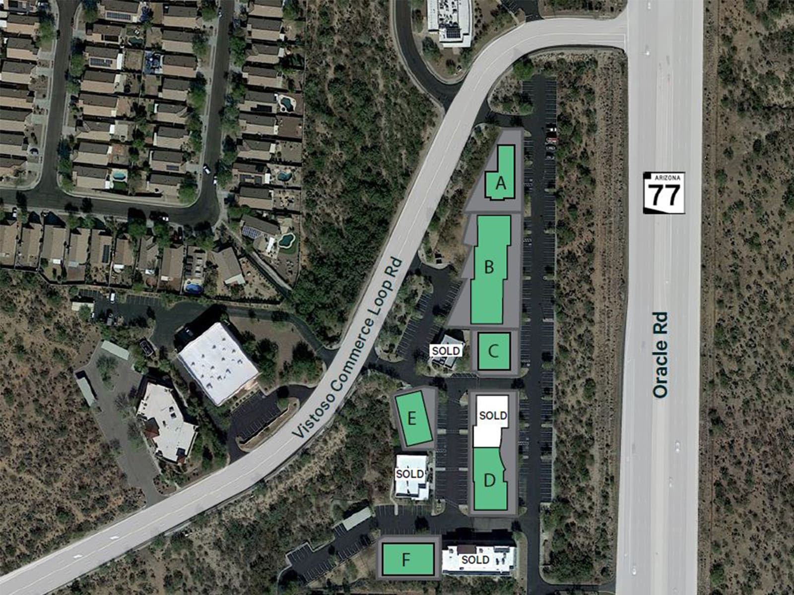 Vistoso Commerce Loop Rd & Oracle Rd - Lot B, Oro Valley, AZ à vendre Photo principale– Image 1 sur 2