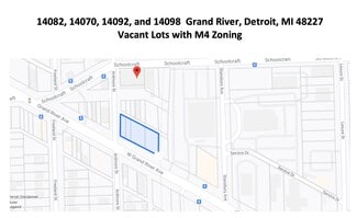 Plus de détails pour 14098 Grand River, Detroit, MI - Terrain à vendre