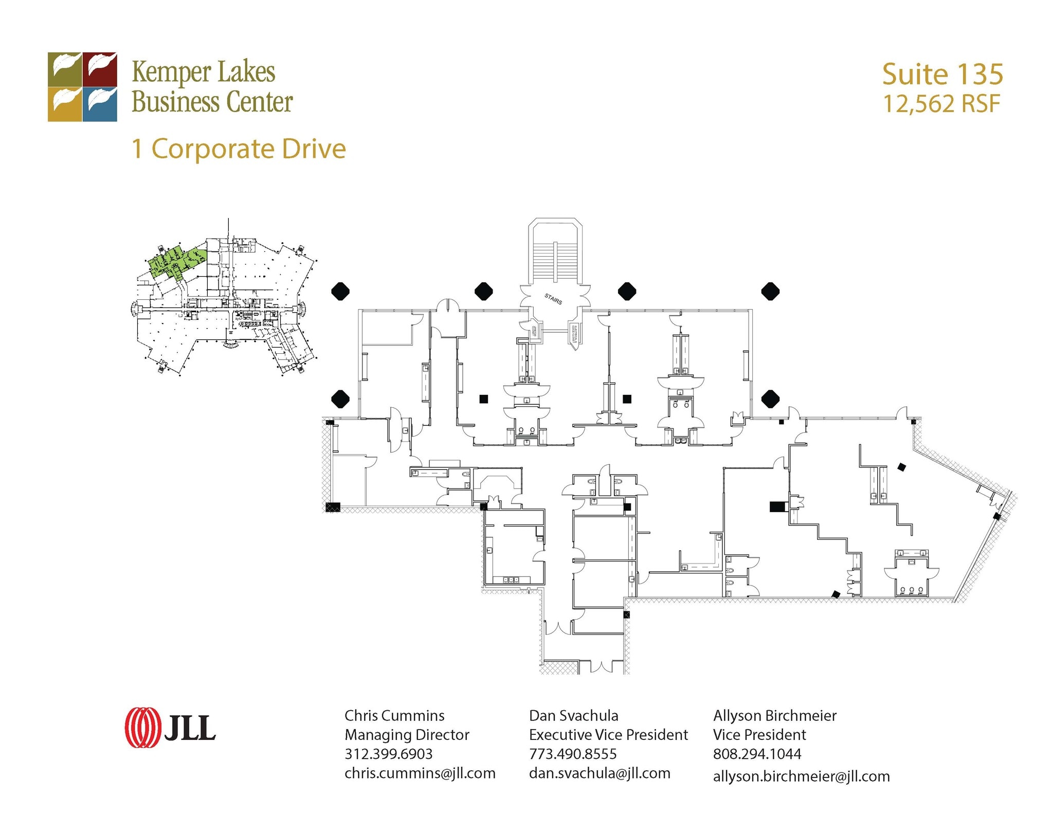 1 Corporate Dr, Long Grove, IL à louer Plan d’étage– Image 1 sur 1