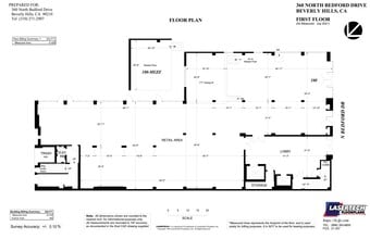 360 N Bedford Dr, Beverly Hills, CA à louer Plan de site– Image 1 sur 3