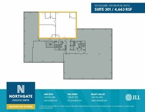 115 NE 100th St, Seattle, WA à louer Plan d’étage– Image 1 sur 1