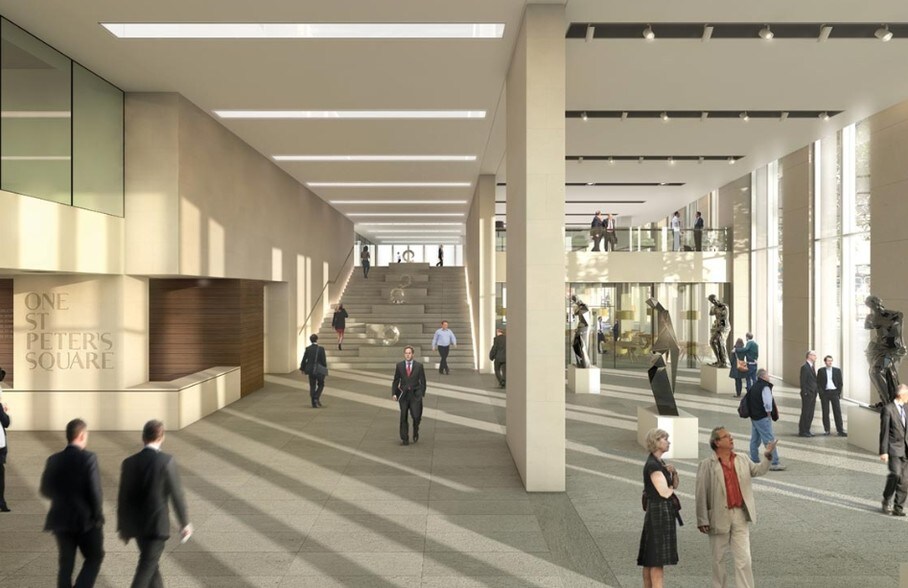 1 St Peter's Sq, Manchester à louer - Hall d’entrée – Image 3 sur 11