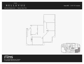 2323 S Shepherd Dr, Houston, TX à louer Plan d’étage– Image 1 sur 1