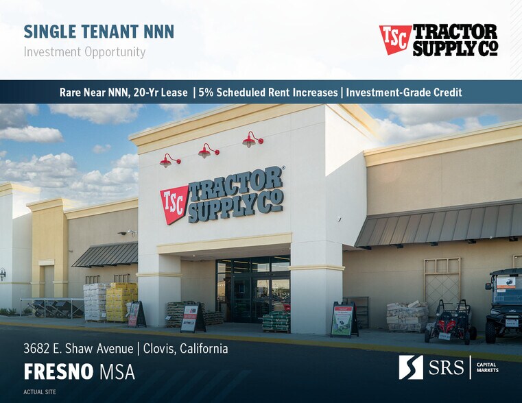 3682 Shaw Ave, Clovis, CA à vendre - Photo principale – Image 1 sur 9