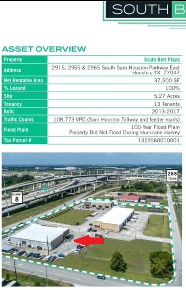 2955 S Sam Houston Pky E, Houston, TX à vendre - Photo de l’immeuble – Image 3 sur 31