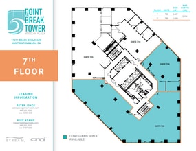 17011 Beach Blvd, Huntington Beach, CA à louer Plan d’étage– Image 2 sur 2