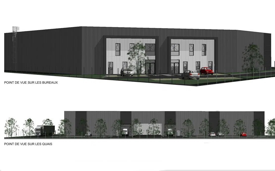 Industriel/Logistique dans Elven à louer Photo de l’immeuble– Image 1 sur 5