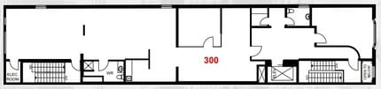 129 8th Ave SW, Calgary, AB à louer Plan d’étage– Image 1 sur 1