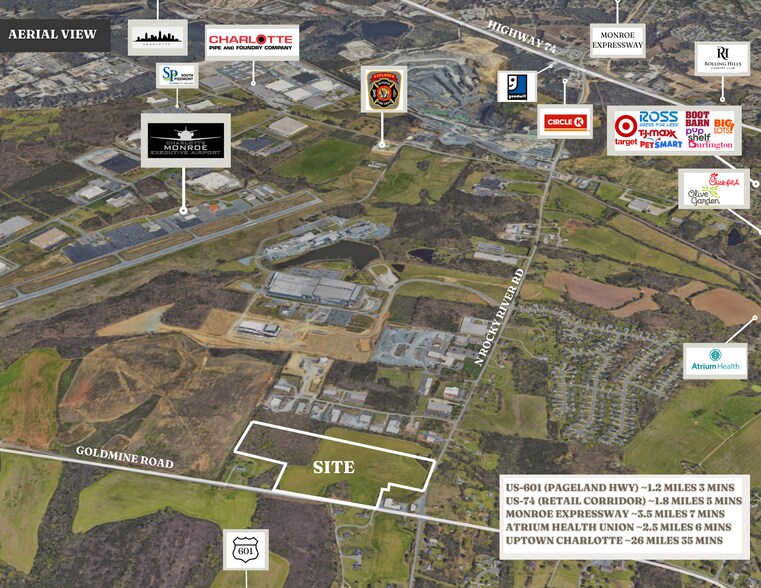 3304 Goldmine Rd, Unionville, NC à vendre - Photo de l’immeuble – Image 2 sur 3
