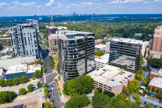 1349 W Peachtree St NW, Atlanta, GA - VUE AÉRIENNE  vue de carte - Image1