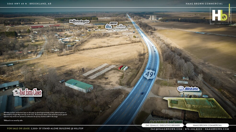 5060 Hwy 49 N, Jonesboro, AR à vendre - Aérien – Image 3 sur 3
