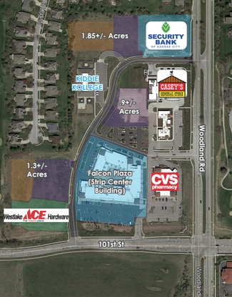 Plus de détails pour 101st St & Woodland Rd, Lenexa, KS - Terrain à vendre