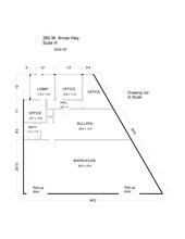 260 W Arrow Hwy, San Dimas, CA à louer Plan de site– Image 1 sur 2