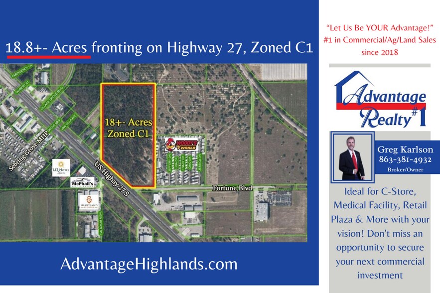 4300 US 27 S, Sebring, FL à vendre - Photo de l’immeuble – Image 1 sur 8