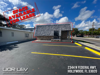 Plus de détails pour 2344 N Federal Hwy, Hollywood, FL - Bureau à louer